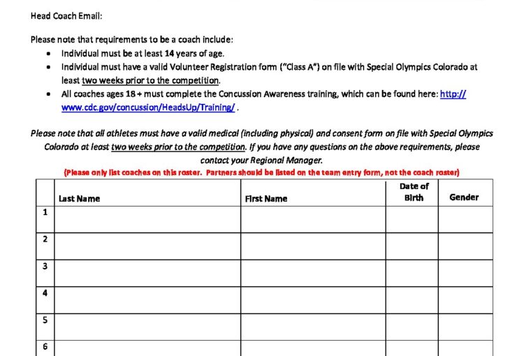 Entry-Form-Soccer – Special Olympics CO