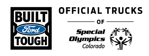 Ford Official Trucks of Special Olympics Colorado logo text