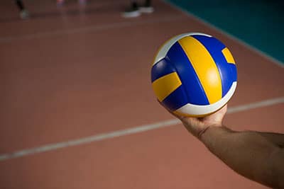 Picture of volleyball