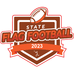 2023 State Flag Football Logo
