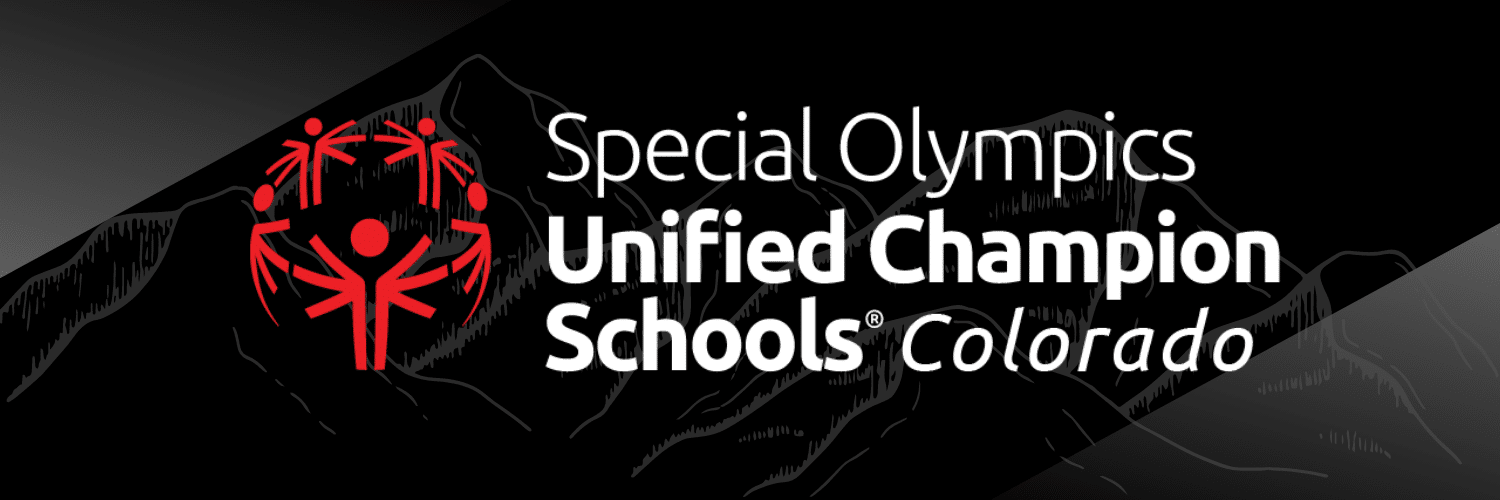 Special Olympics Colorado Unified Champion School event header