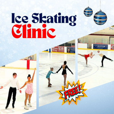 Graphic for Western Region Ice Skating Clinic