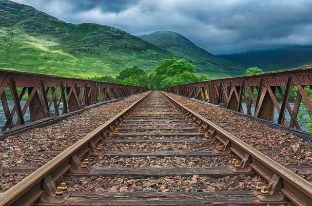 Photo of railroad tracks