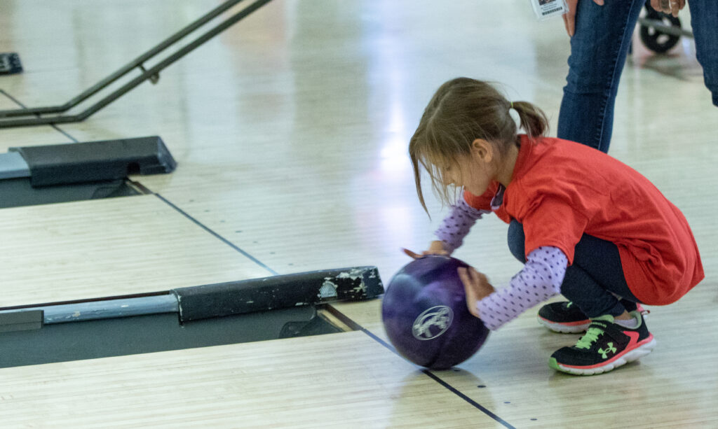 Young Athletes “Learn to” Bowling