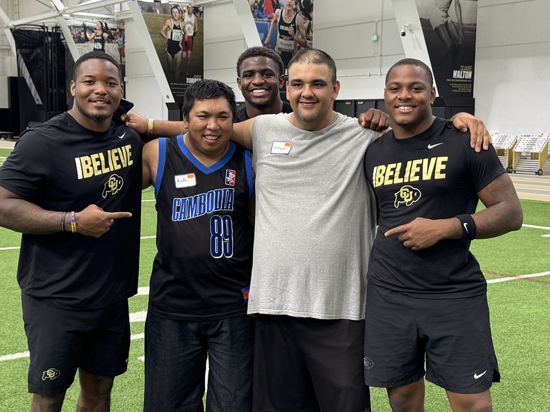 2025 University of Colorado All Ability Athlete Flag Football Clinic